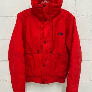 Vintage the North Face Puffer Jacket Gorpcore 90s USA Made Full Zip
